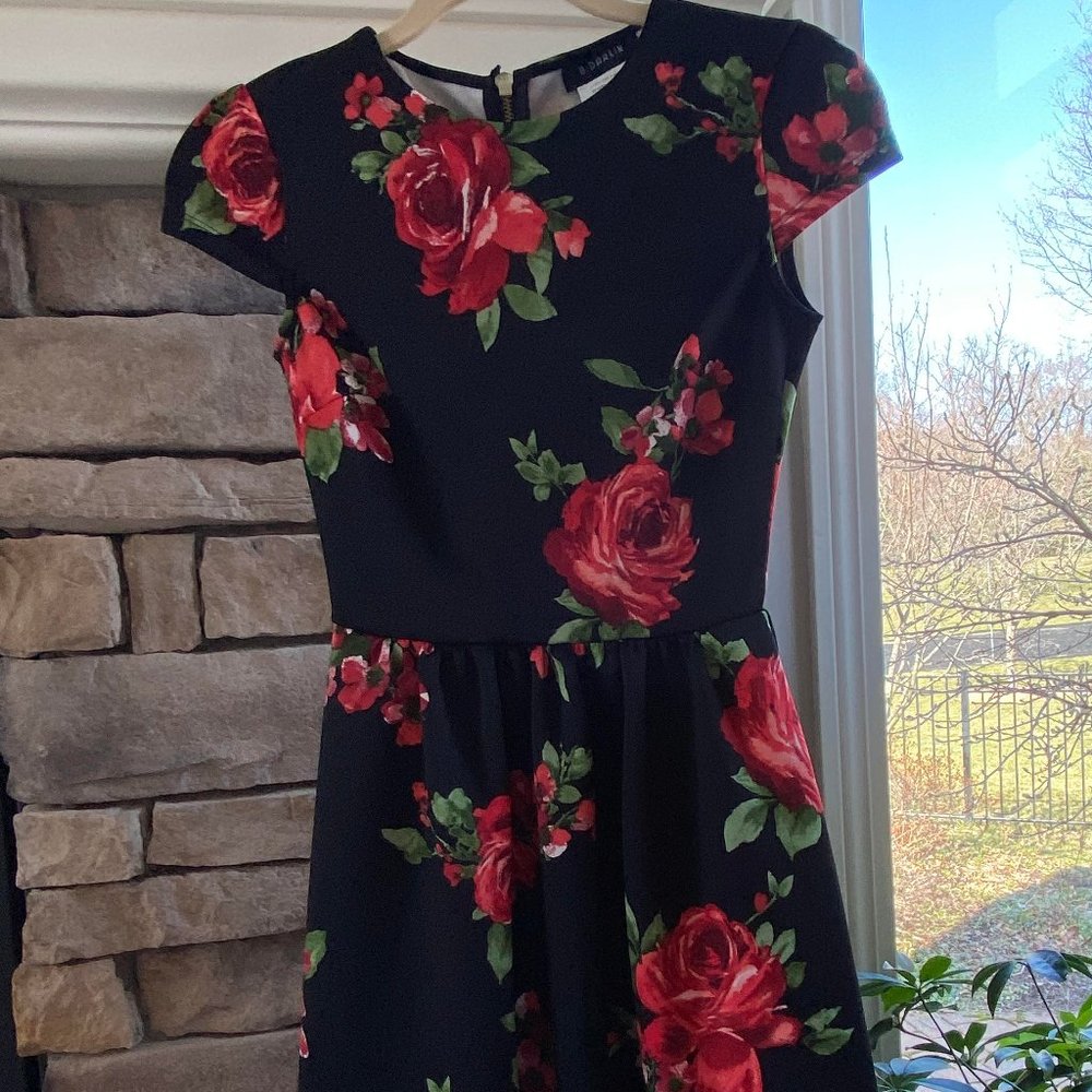 B.Darlin Floral Children's Dress